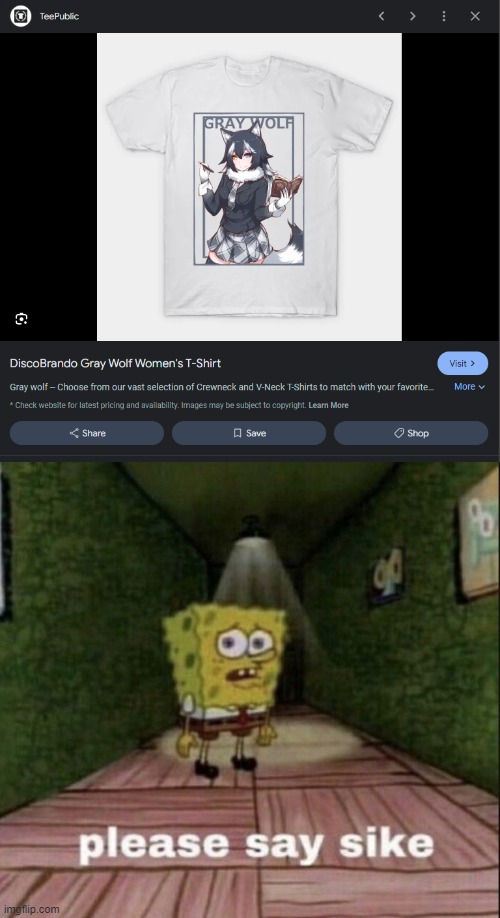 I bet they will say sike | image tagged in please say sike,kemono friends,anti kemono friends,memes,spongebob,funny | made w/ Imgflip meme maker