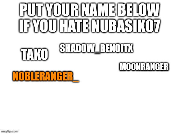 NOBLERANGER_ | image tagged in tags | made w/ Imgflip meme maker