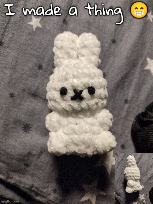 Im gonna make it a miffy keychain | I made a thing 😁 | made w/ Imgflip meme maker
