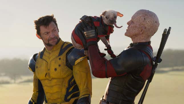 Wolverine , Dogpool & Deadpool Blank Meme Template