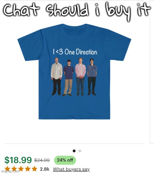 Chat should i buy it | made w/ Imgflip meme maker
