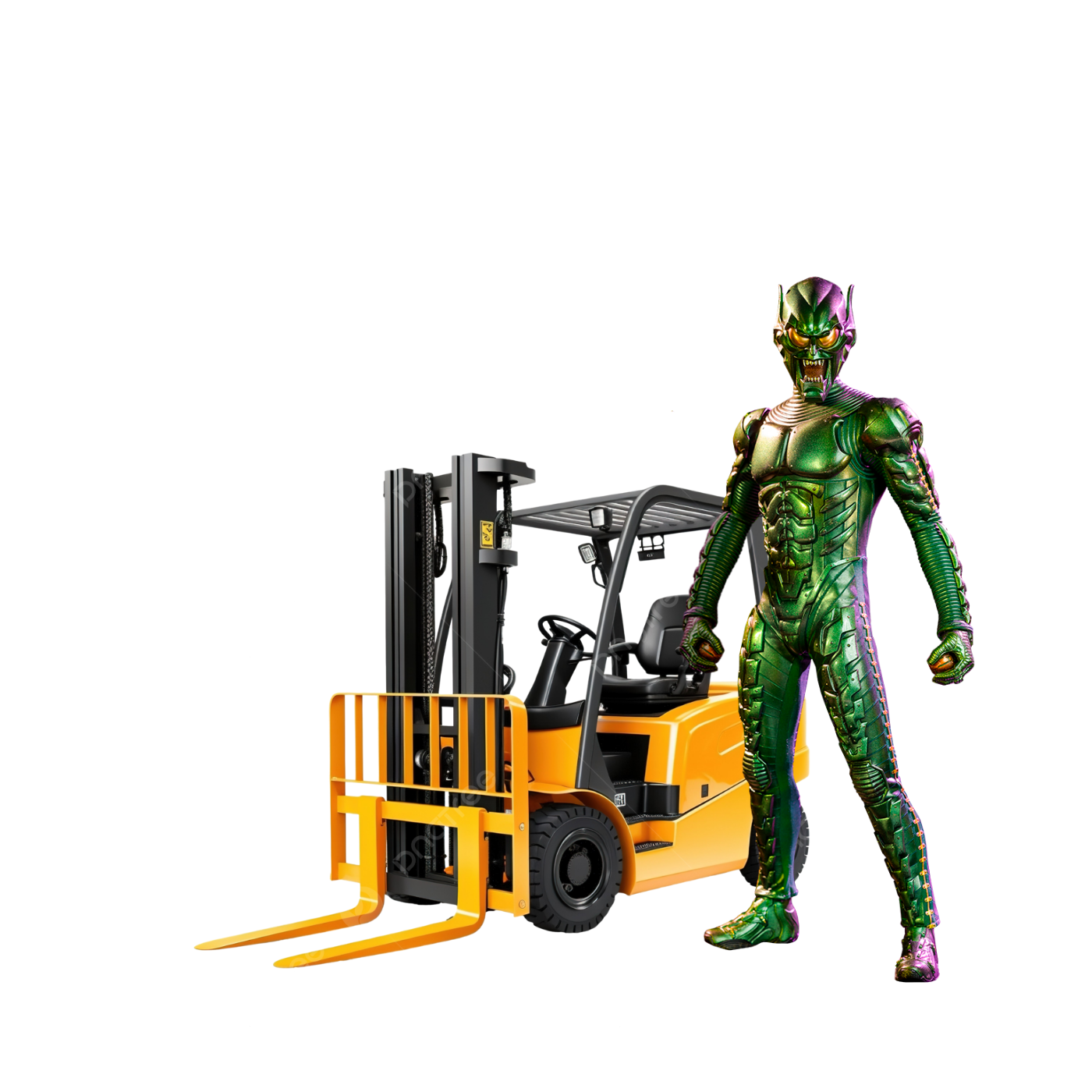 forklift certified Blank Meme Template