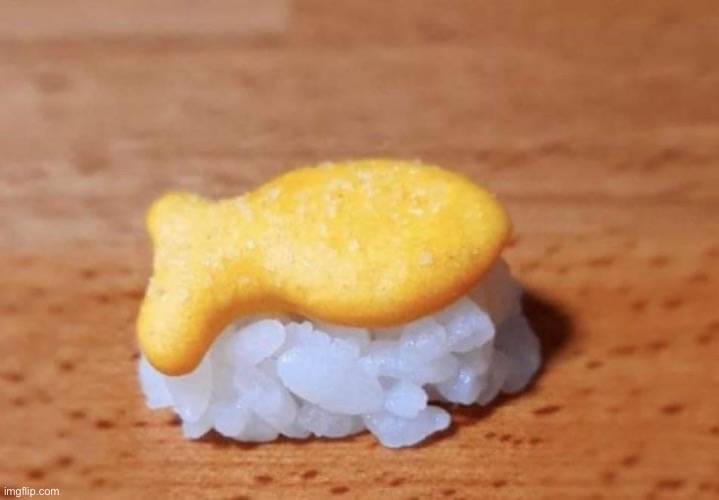 Beginner sushi | image tagged in beginner sushi | made w/ Imgflip meme maker