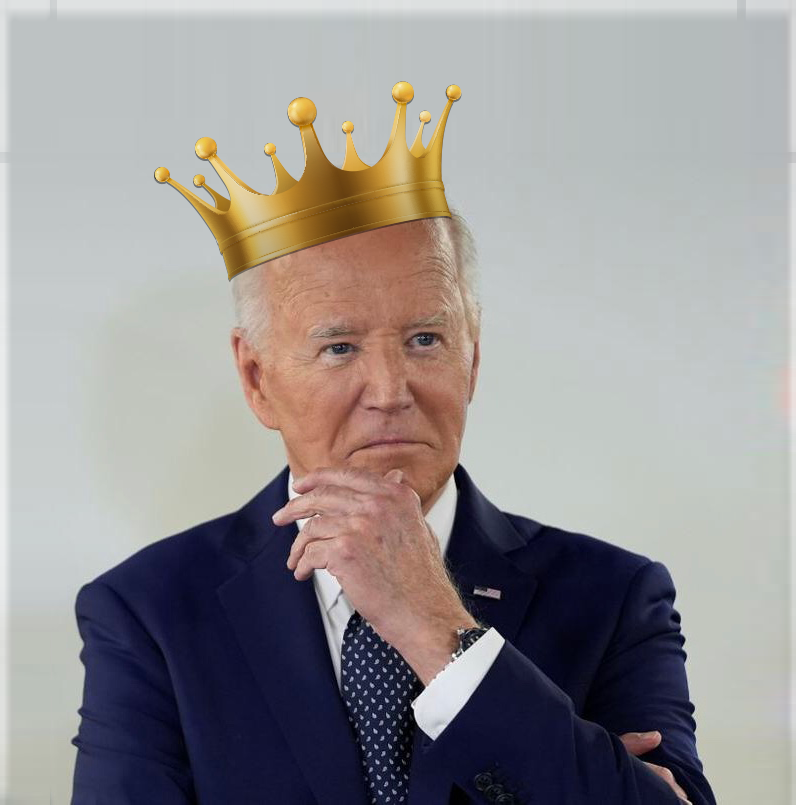 King Biden of “Merica Blank Meme Template