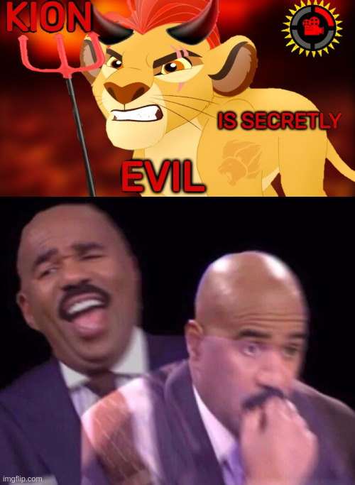 stop ruining my childhood >:( | image tagged in steve harvey laughing serious,why | made w/ Imgflip meme maker