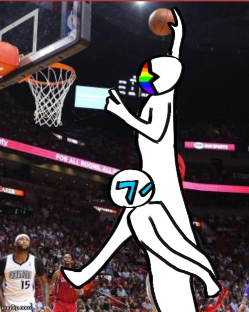 ballin on a homophobic user | made w/ Imgflip meme maker