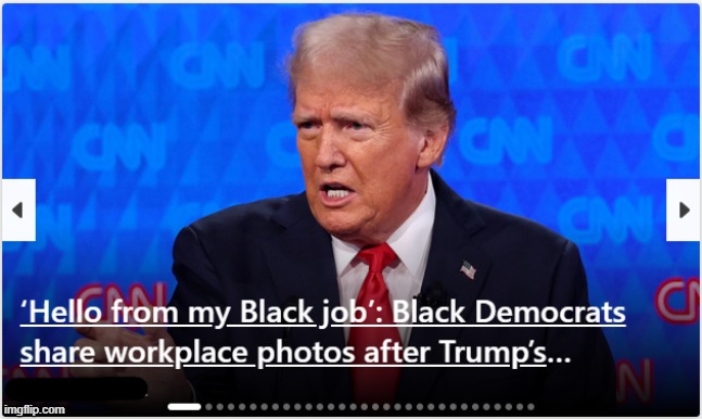 "Release the hounds!!!" *OR* "So 'Black jobs' equates to construction & crop harvesting in your book, then?" | image tagged in lol,imagine if you will,donald trump the clown | made w/ Imgflip meme maker