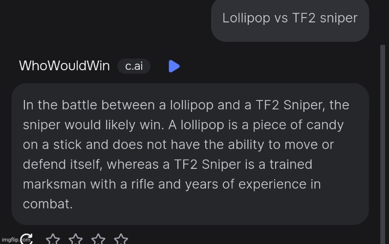 TF2 sniper would win | made w/ Imgflip meme maker