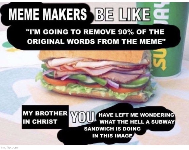 made w/ Imgflip meme maker