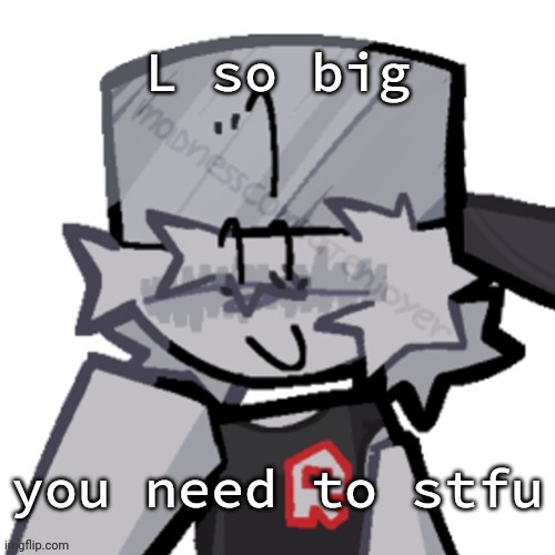 L so big | image tagged in l so big | made w/ Imgflip meme maker