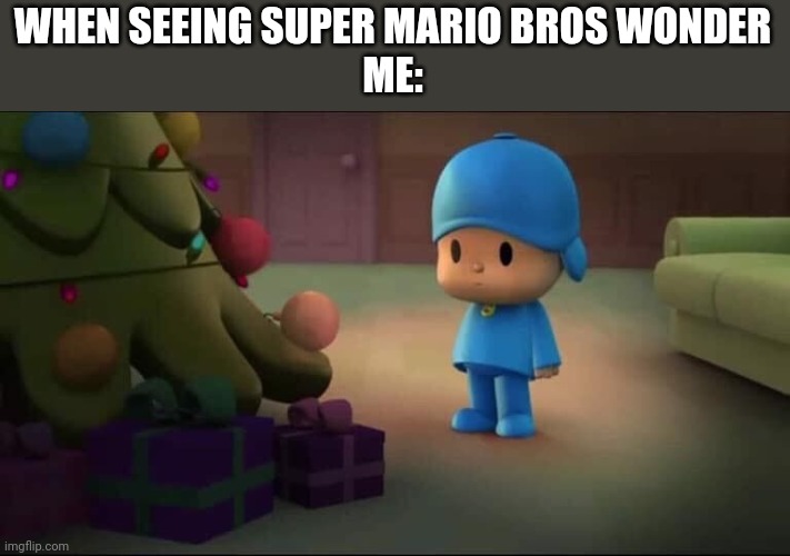 When seeing Super Mario Bros Wonder | WHEN SEEING SUPER MARIO BROS WONDER
ME: | image tagged in mario,asthma | made w/ Imgflip meme maker