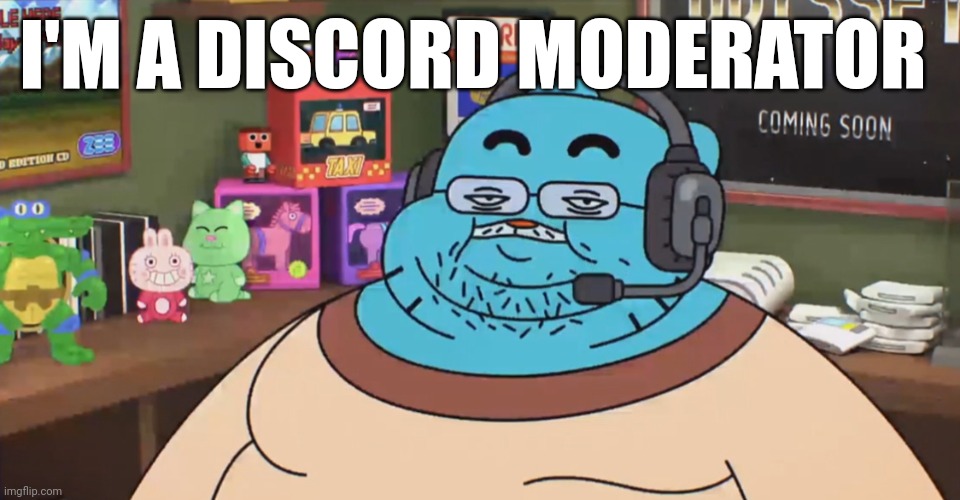 Be kind or I will find your IP address | I'M A DISCORD MODERATOR | image tagged in discord moderator | made w/ Imgflip meme maker