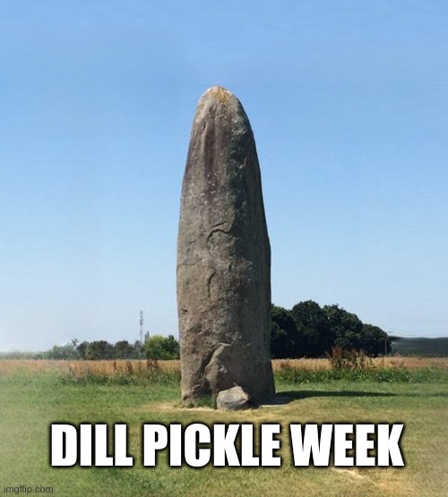 It's a Dilly! | DILL PICKLE WEEK | image tagged in dilly dilly,dill pickle,rock,hard,the hunger games,what if i told you | made w/ Imgflip meme maker