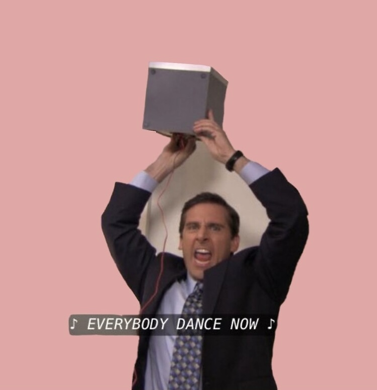 Michael Scott Blank Meme Template