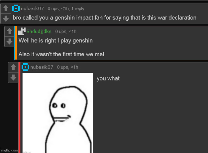 i aint giving you link because i dont wanna drama:( | made w/ Imgflip meme maker