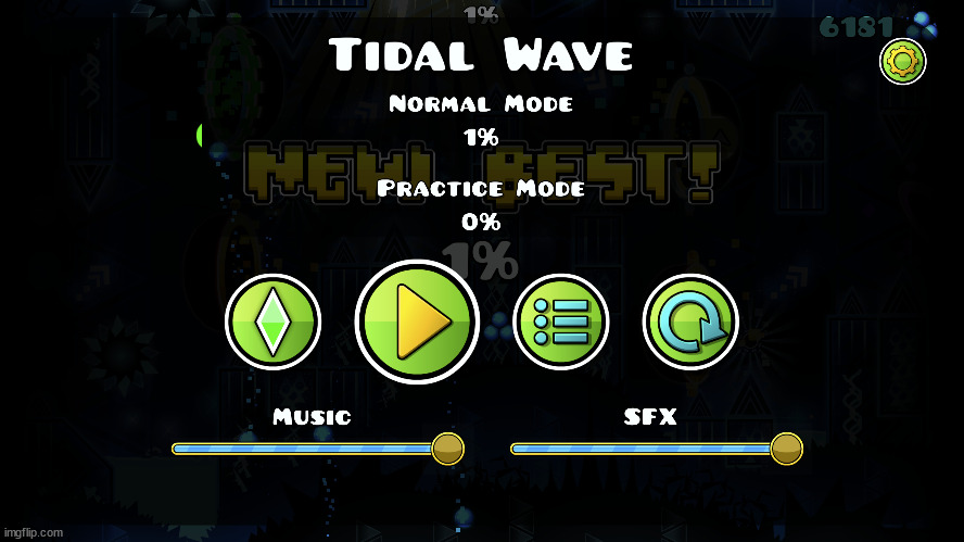 my gd career is complete | image tagged in geometry dash | made w/ Imgflip meme maker
