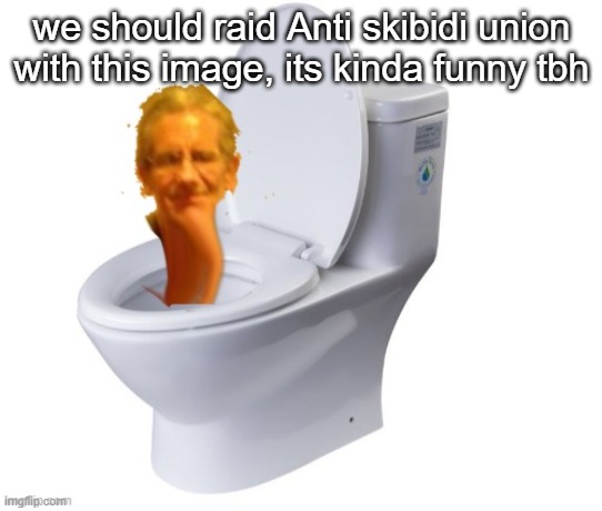 Jeffrey Skibidi Toilet | we should raid Anti skibidi union with this image, its kinda funny tbh | image tagged in jeffrey skibidi toilet | made w/ Imgflip meme maker