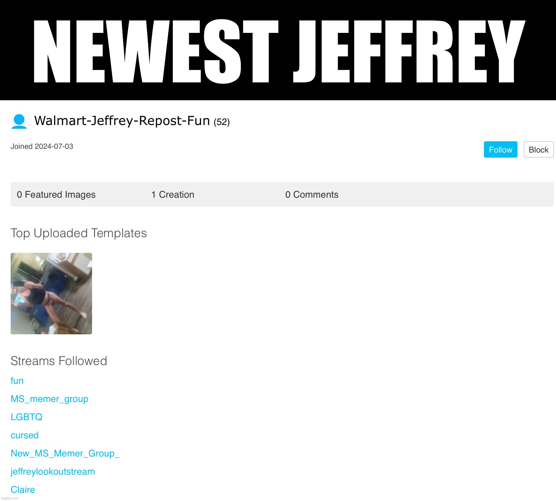 Newest Jeffrey | NEWEST JEFFREY | image tagged in jeffrey | made w/ Imgflip meme maker