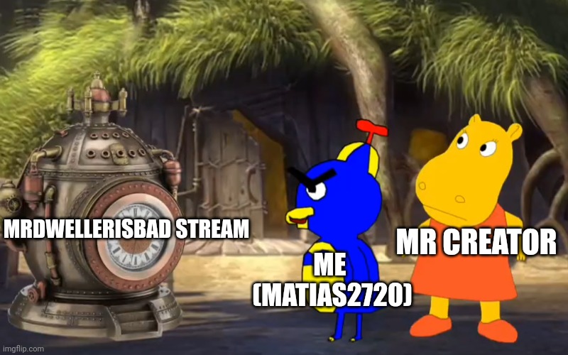 Mr creator you are not the only one afrortunelly | MRDWELLERISBAD STREAM ME 
(MATIAS2720) MR CREATOR | made w/ Imgflip meme maker