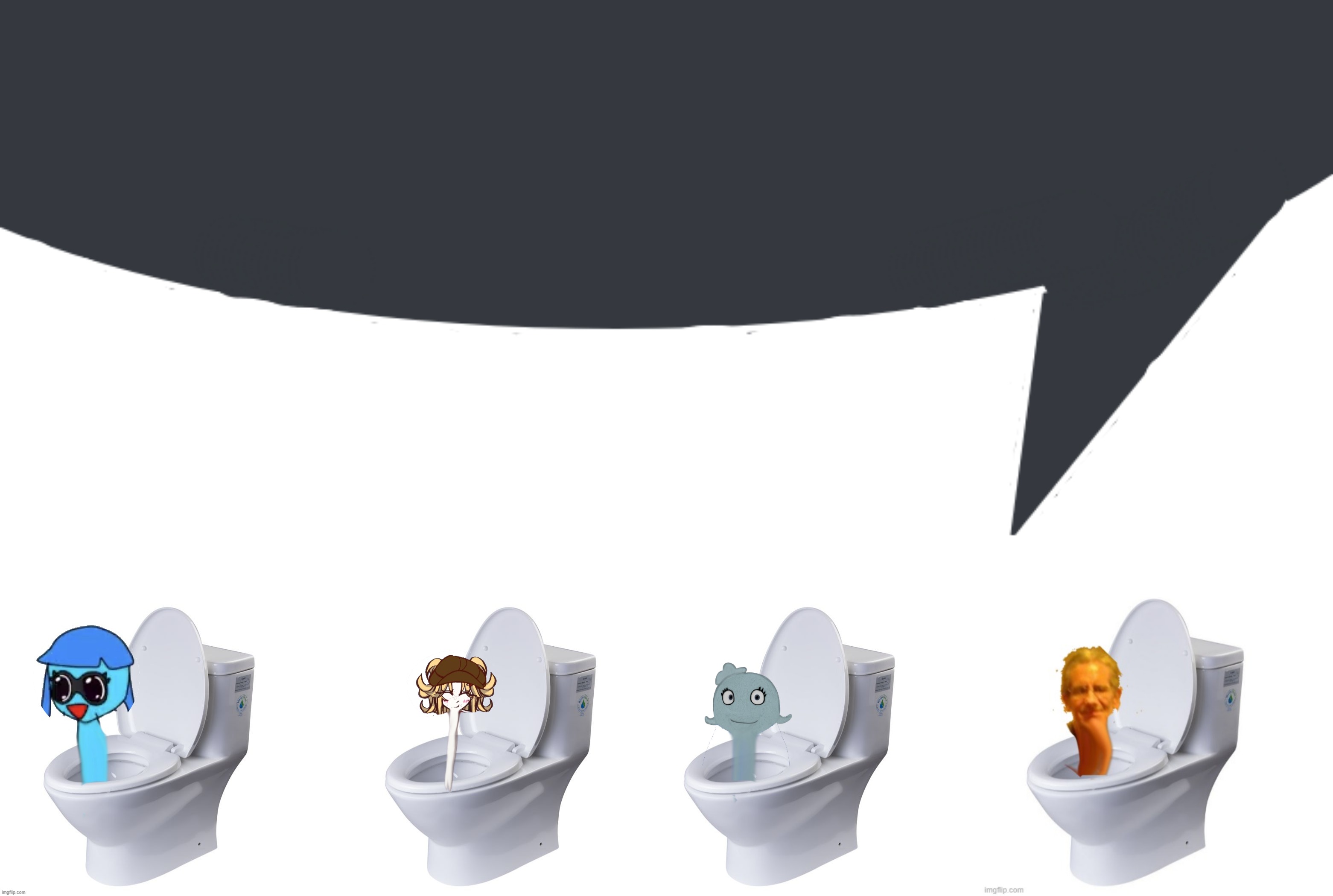 image tagged in discord speech bubble,iridium skibidi toilet,blue skibidi toilet,jeffrey skibidi toilet | made w/ Imgflip meme maker