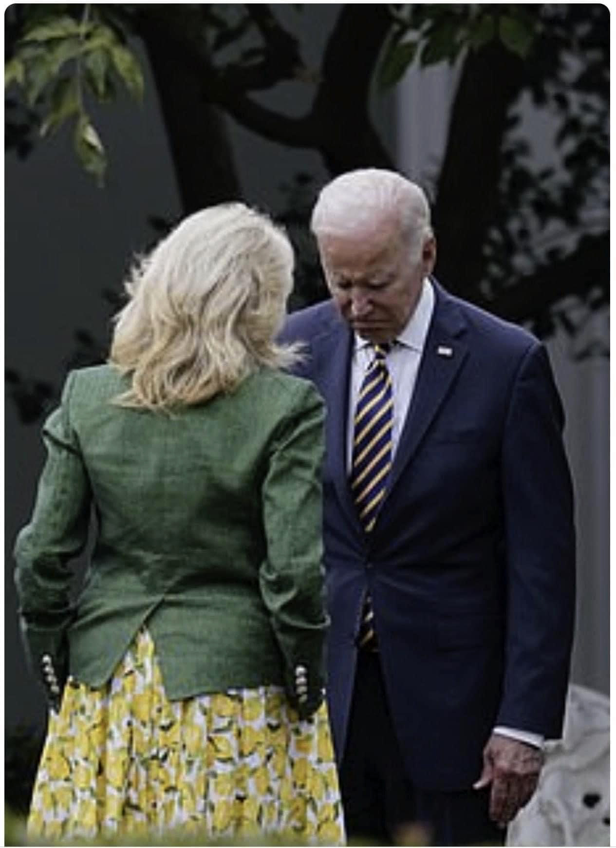 High Quality Jill Biden Scolds Joe Biden Blank Meme Template