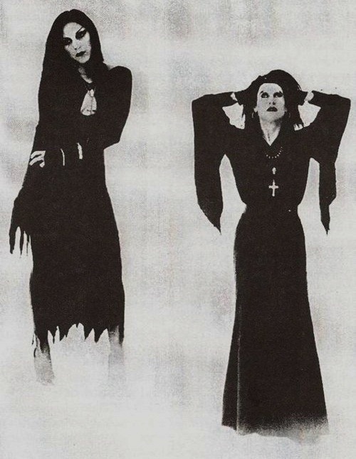 High Quality Eva O & Rozz Williams Blank Meme Template