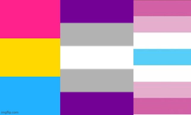 Pansexual Femboy Grey-Ace | image tagged in femboy pride flag | made w/ Imgflip meme maker