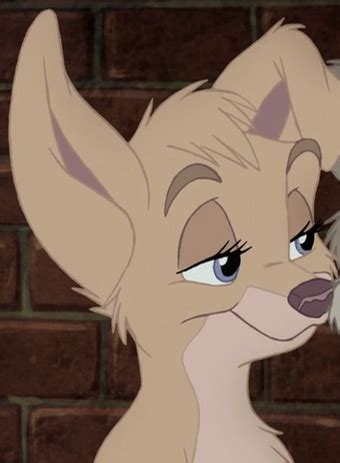 High Quality Lady And The Tramp 2 Angel Blank Meme Template