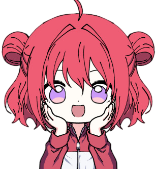 Akari studying Blank Meme Template