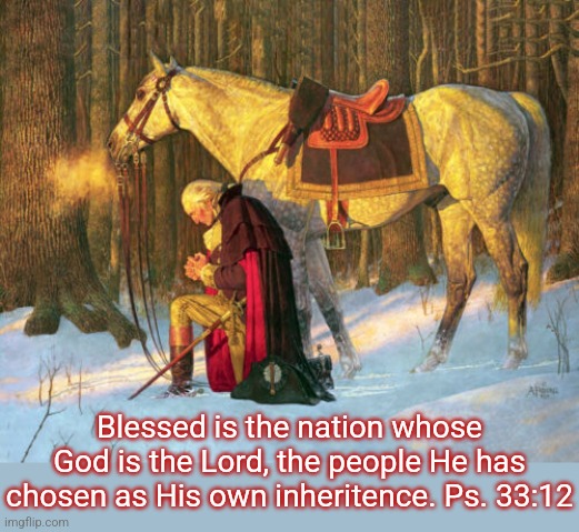 Happy Independence Day! | Blessed is the nation whose God is the Lord, the people He has chosen as His own inheritence. Ps. 33:12 | image tagged in independence day,fourth of july,blessed,christian,nation,united states of america | made w/ Imgflip meme maker