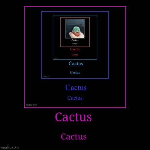 Cactus | Cactus | image tagged in funny,demotivationals | made w/ Imgflip demotivational maker