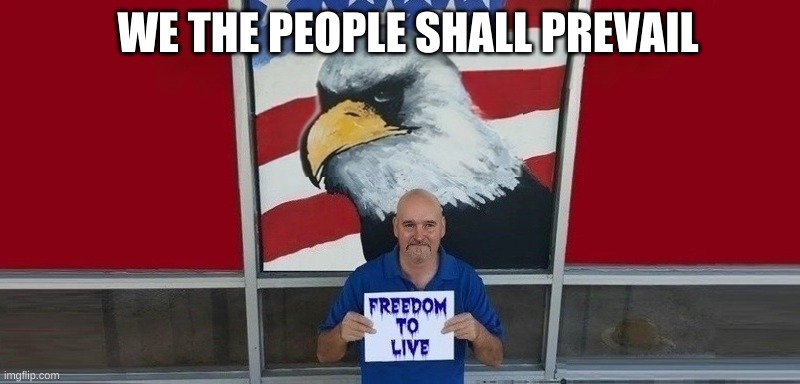 Live Free or Die | WE THE PEOPLE SHALL PREVAIL | image tagged in we the people,freedom,live free or die,death battle,death knocking at the door,the constitution | made w/ Imgflip meme maker