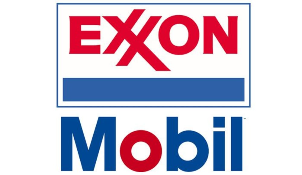 ExxonMobil logo Blank Meme Template