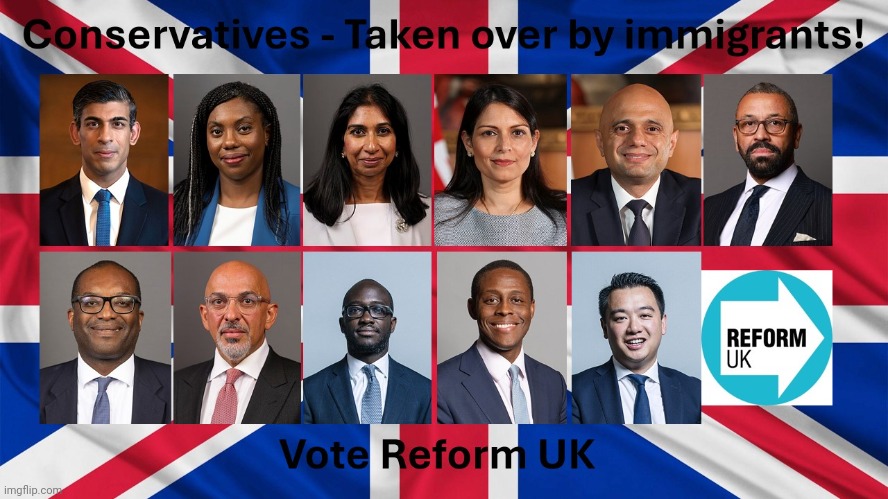 In the US it's Independence Day, but in the UK it's election day! Vote Reform UK! | image tagged in reform uk | made w/ Imgflip meme maker