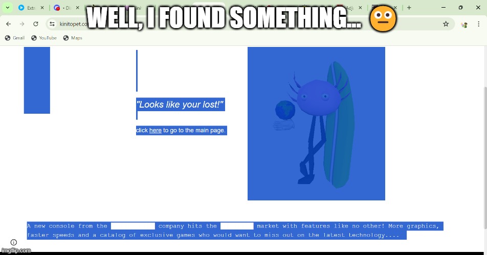 WELL, I FOUND SOMETHING... 😐 | made w/ Imgflip meme maker