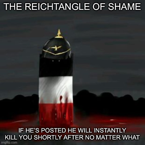 The reichtangle of shame Blank Meme Template