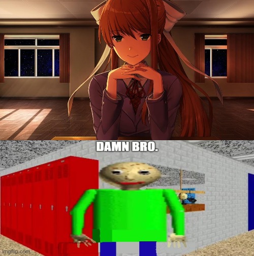 Monika | image tagged in monika | made w/ Imgflip meme maker