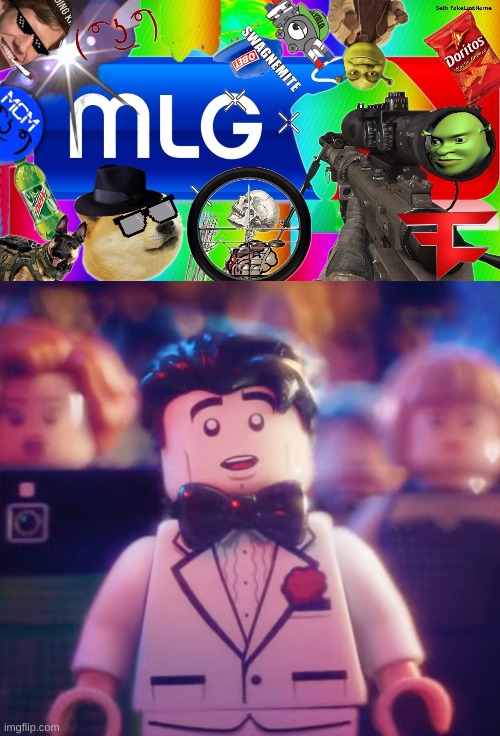 image tagged in mlg,lego bruce wayne in love | made w/ Imgflip meme maker