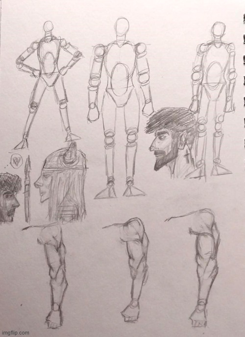 Figure Drawing Practice | image tagged in drawings,sketches,figure drawing,practice | made w/ Imgflip meme maker