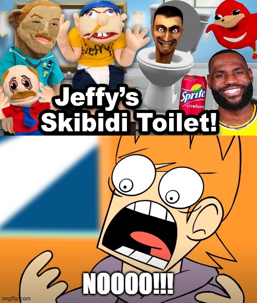 MATT REACTION: Jeffy's Skibidi Toilet! | NOOOO!!! | image tagged in matt noooo,memes,skibidi toilet,eddsworld,sml,youtube | made w/ Imgflip meme maker