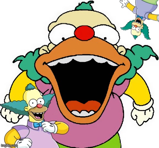 krusty announcement temp | image tagged in krusty announcement temp | made w/ Imgflip meme maker