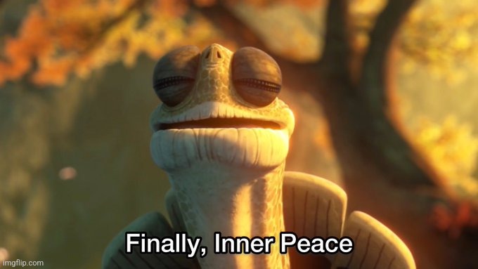 Finally, inner peace HD | image tagged in finally inner peace hd | made w/ Imgflip meme maker
