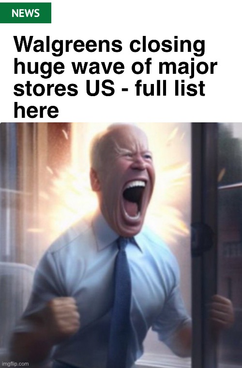 All my homies hate Walgreens | image tagged in biden lets go | made w/ Imgflip meme maker