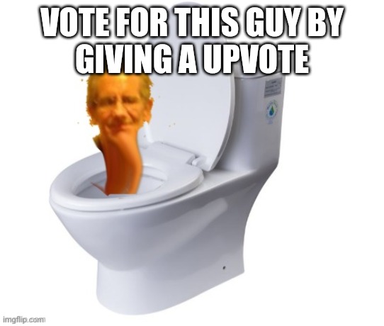 Jeffrey Skibidi Toilet | VOTE FOR THIS GUY BY
GIVING A UPVOTE | image tagged in jeffrey skibidi toilet | made w/ Imgflip meme maker