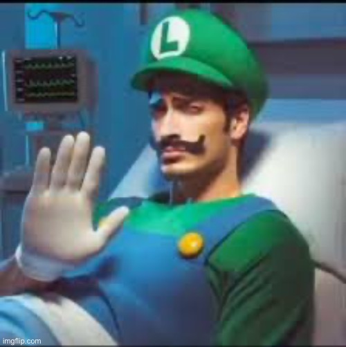 Ai Luigi nah | image tagged in ai luigi nah | made w/ Imgflip meme maker