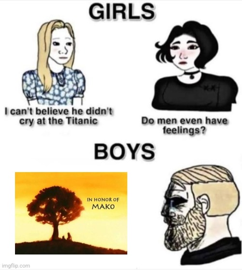 Guys why am i crying | image tagged in do men even have feelings,avatar the last airbender | made w/ Imgflip meme maker