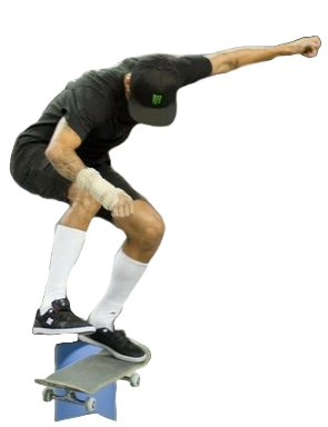 skateboarder croped Blank Meme Template