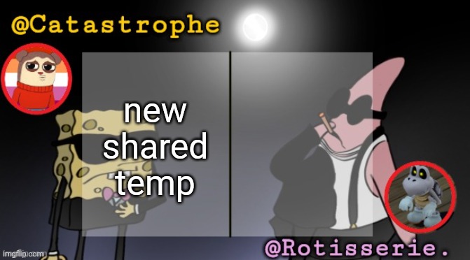 rotisserie AND cat??? | new shared temp | image tagged in rotisserie and cat | made w/ Imgflip meme maker