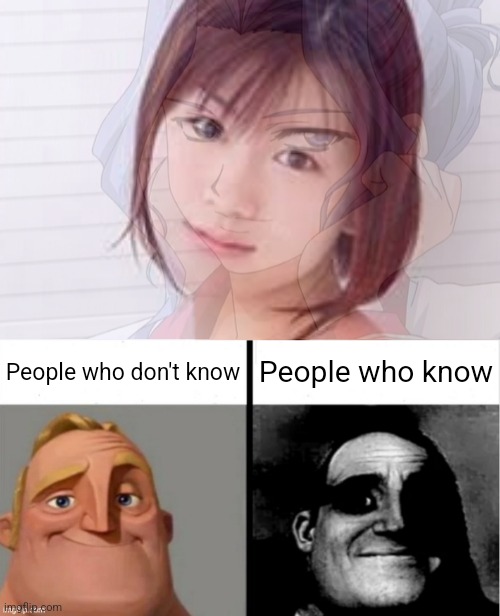 oh... | People who don't know; People who know | image tagged in people who don't know vs people who know | made w/ Imgflip meme maker