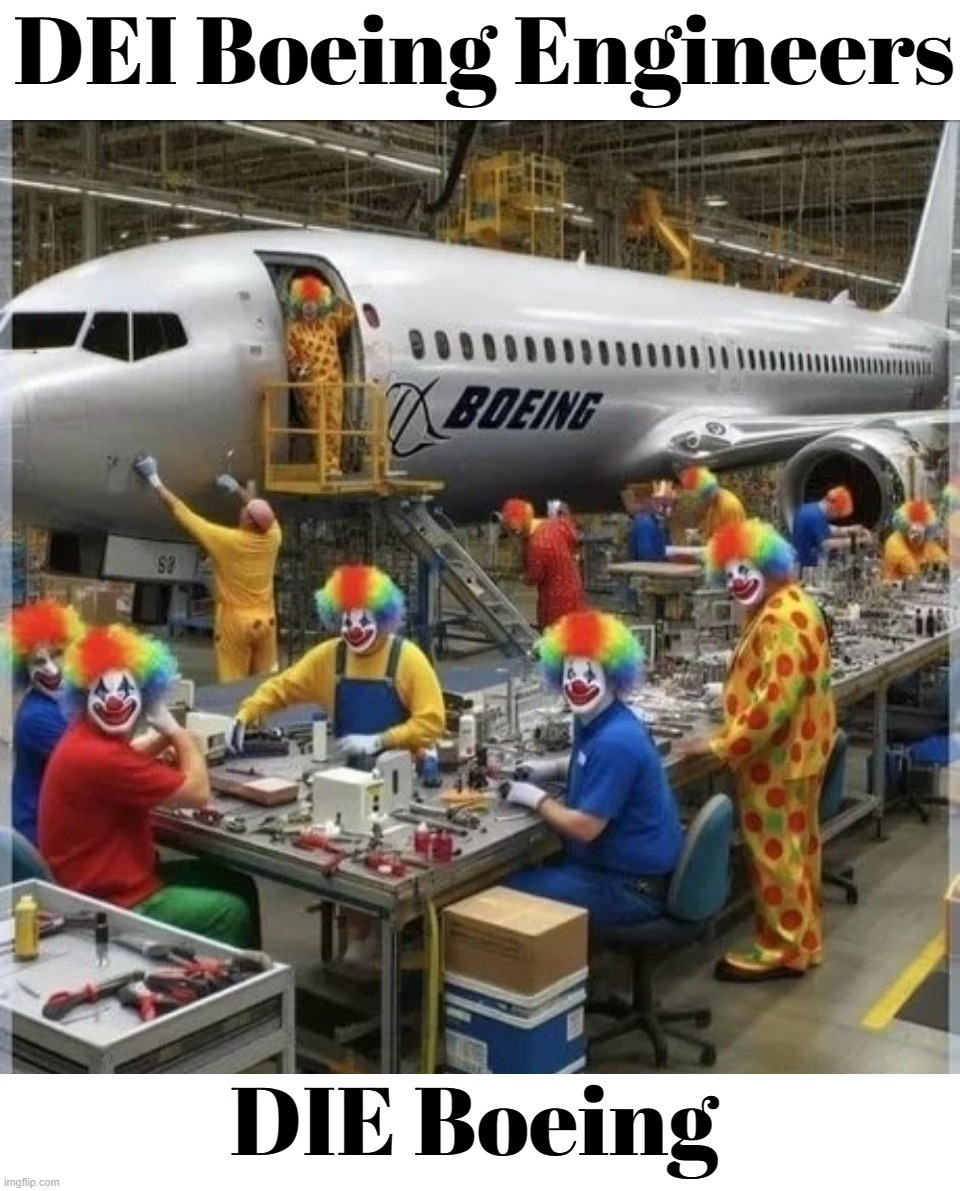 Boeing Clown Posse | image tagged in insane clown posse,diversity,equity,inclusion,boeing,woke | made w/ Imgflip meme maker